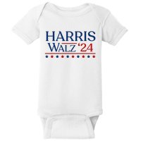 President Harris Walz 2024 Kamala Harris Tim Walz Vote Baby Bodysuit