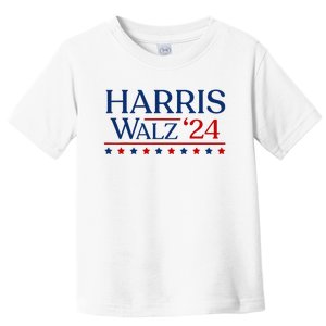 President Harris Walz 2024 Kamala Harris Tim Walz Vote Toddler T-Shirt