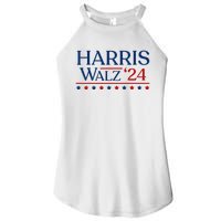 President Harris Walz 2024 Kamala Harris Tim Walz Vote Women's Perfect Tri Rocker Tank