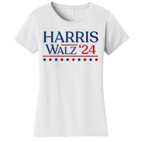 President Harris Walz 2024 Kamala Harris Tim Walz Vote Women's T-Shirt