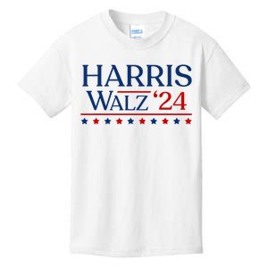 President Harris Walz 2024 Kamala Harris Tim Walz Vote Kids T-Shirt