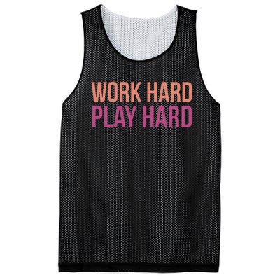 Play Hard With Work Hard To Balance Life Mesh Reversible Basketball Jersey Tank