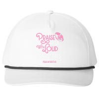 Praise Him With Loud Cymbals Psalm 150 5 Bible Quote Snapback Five-Panel Rope Hat