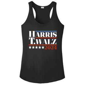 President Harris Walz 2024 Kamala Harris Tim Walz Vote Ladies PosiCharge Competitor Racerback Tank