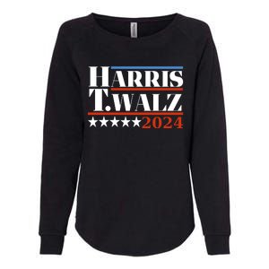 President Harris Walz 2024 Kamala Harris Tim Walz Vote Womens California Wash Sweatshirt