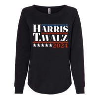 President Harris Walz 2024 Kamala Harris Tim Walz Vote Womens California Wash Sweatshirt