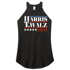 President Harris Walz 2024 Kamala Harris Tim Walz Vote Women's Perfect Tri Rocker Tank