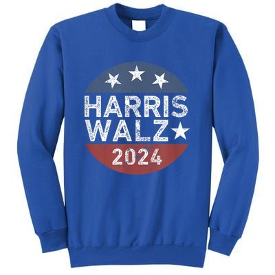 President Harris Walz 2024 Kamala Harris Tim Walz Vote Tall Sweatshirt