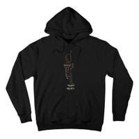 Praise Him With Strings Psalm 150 For Trumpet Player Tall Hoodie