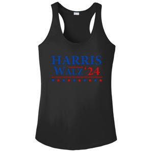 President Harris Walz 2024 Kamala Harris Tim Walz Vote Ladies PosiCharge Competitor Racerback Tank