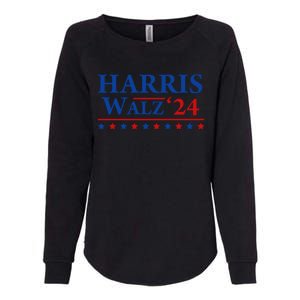 President Harris Walz 2024 Kamala Harris Tim Walz Vote Womens California Wash Sweatshirt