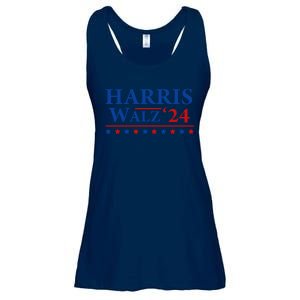 President Harris Walz 2024 Kamala Harris Tim Walz Vote Ladies Essential Flowy Tank