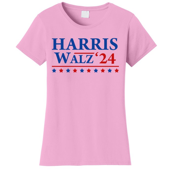 President Harris Walz 2024 Kamala Harris Tim Walz Vote Women's T-Shirt