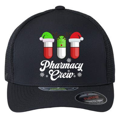 Pharmacy Husband Wife Crew Holiday Tech Idea Gift Flexfit Unipanel Trucker Cap