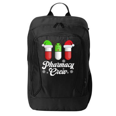 Pharmacy Husband Wife Crew Holiday Tech Idea Gift City Backpack