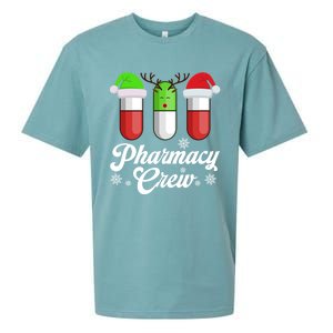 Pharmacy Husband Wife Crew Holiday Tech Idea Gift Sueded Cloud Jersey T-Shirt