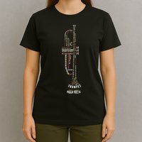Praise Him With Strings Psalm 150 For Trumpet Player T-Shirt