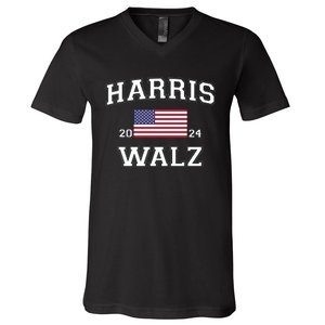 President Harris Walz 2024 V-Neck T-Shirt