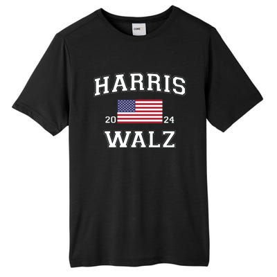 President Harris Walz 2024 Tall Fusion ChromaSoft Performance T-Shirt