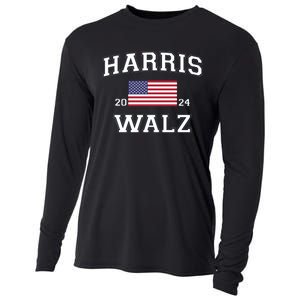 President Harris Walz 2024 Cooling Performance Long Sleeve Crew