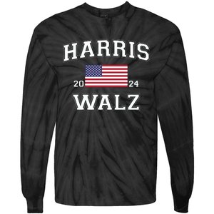 President Harris Walz 2024 Tie-Dye Long Sleeve Shirt