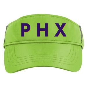 PHX Phoenix Basketball Logo Adult Drive Performance Visor