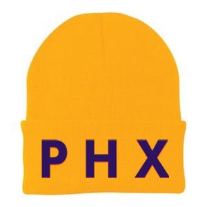 PHX Phoenix Basketball Logo Knit Cap Winter Beanie