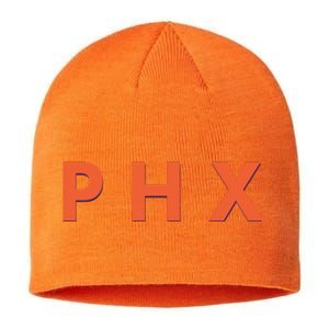 PHX Phoenix Basketball Logo Sustainable Beanie