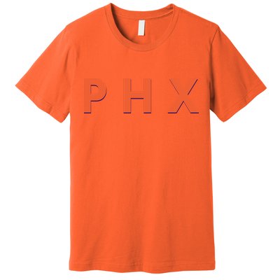 PHX Phoenix Basketball Logo Premium T-Shirt
