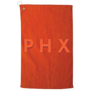 PHX Phoenix Basketball Logo Platinum Collection Golf Towel