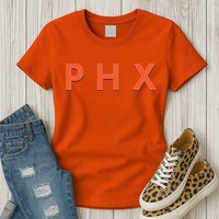 PHX Phoenix Basketball Logo Womens T-Shirt