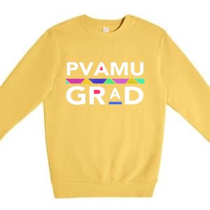 Pvamu Historically Young Gifted Black4 Black Gift Premium Crewneck Sweatshirt