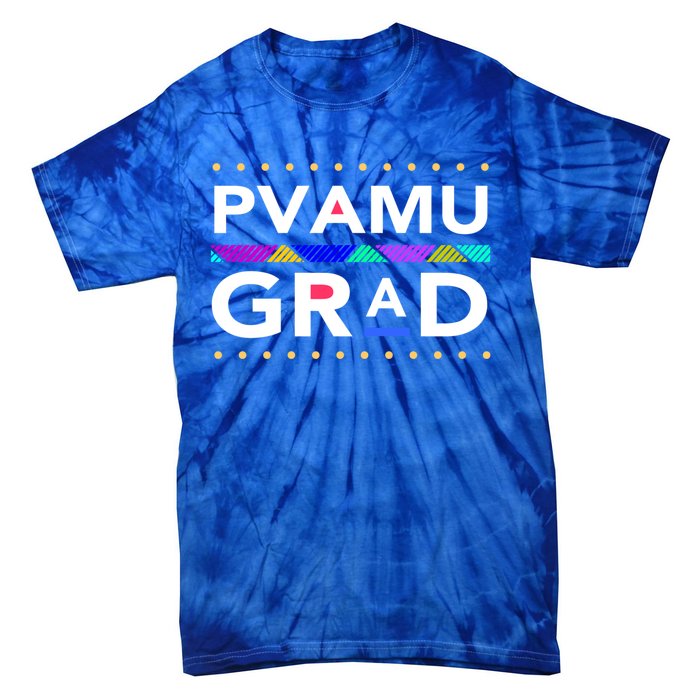 Pvamu Historically Young Gifted Black4 Black Gift Tie-Dye T-Shirt