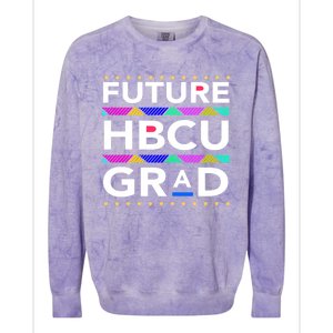 Pvamu Historically Young Gifted Black4 Black Gift Colorblast Crewneck Sweatshirt