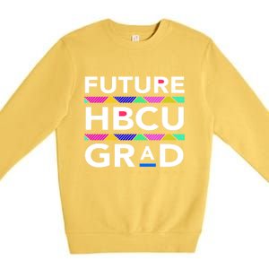 Pvamu Historically Young Gifted Black4 Black Gift Premium Crewneck Sweatshirt