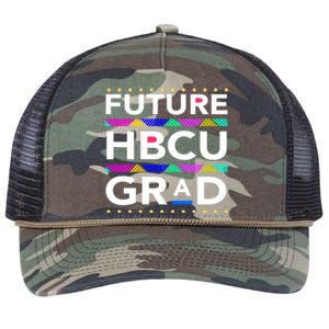 Pvamu Historically Young Gifted Black4 Black Gift Retro Rope Trucker Hat Cap