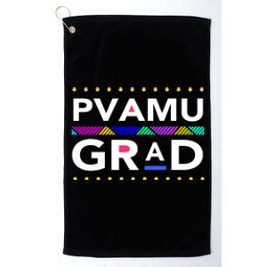 Pvamu Historically Young Gifted Black4 Black Cute Gift Platinum Collection Golf Towel