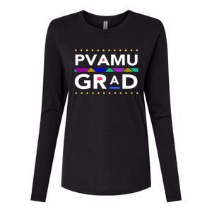 Pvamu Historically Young Gifted Black4 Black Great Gift Womens Cotton Relaxed Long Sleeve T-Shirt