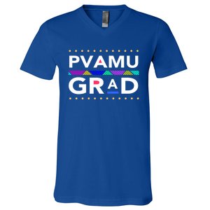 Pvamu Historically Young Gifted Black4 Black Great Gift V-Neck T-Shirt