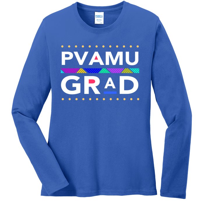 Pvamu Historically Young Gifted Black4 Black Great Gift Ladies Long Sleeve Shirt