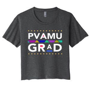 Pvamu Historically Young Gifted Black4 Black Great Gift Women's Crop Top Tee