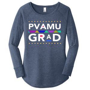 Pvamu Historically Young Gifted Black4 Black Great Gift Women's Perfect Tri Tunic Long Sleeve Shirt