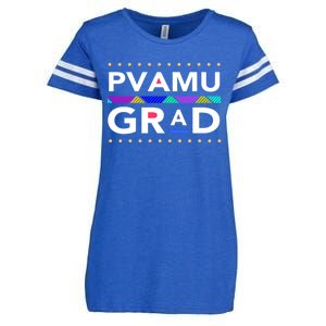 Pvamu Historically Young Gifted Black4 Black Great Gift Enza Ladies Jersey Football T-Shirt