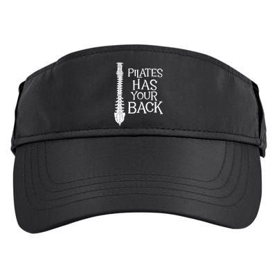 Pilates Has Your Back Health Fitness Instructor Adult Drive Performance Visor