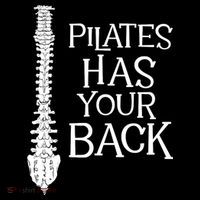 Pilates Has Your Back Health Fitness Instructor 16 in Basic Backpack