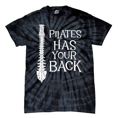 Pilates Has Your Back Health Fitness Instructor Tie-Dye T-Shirt