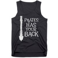 Pilates Has Your Back Health Fitness Instructor Tank Top