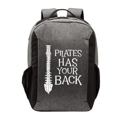 Pilates Has Your Back Health Fitness Instructor Vector Backpack