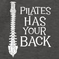 Pilates Has Your Back Health Fitness Instructor Vector Backpack