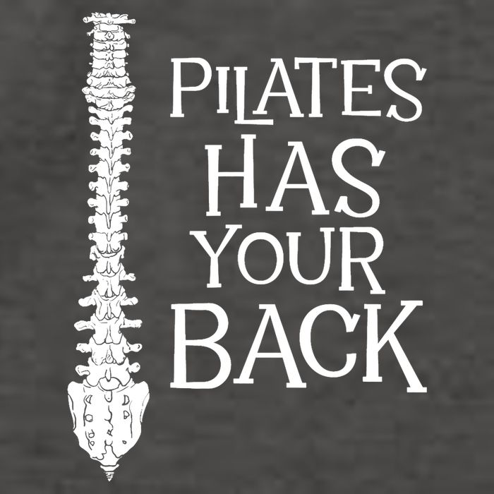 Pilates Has Your Back Health Fitness Instructor Vector Backpack